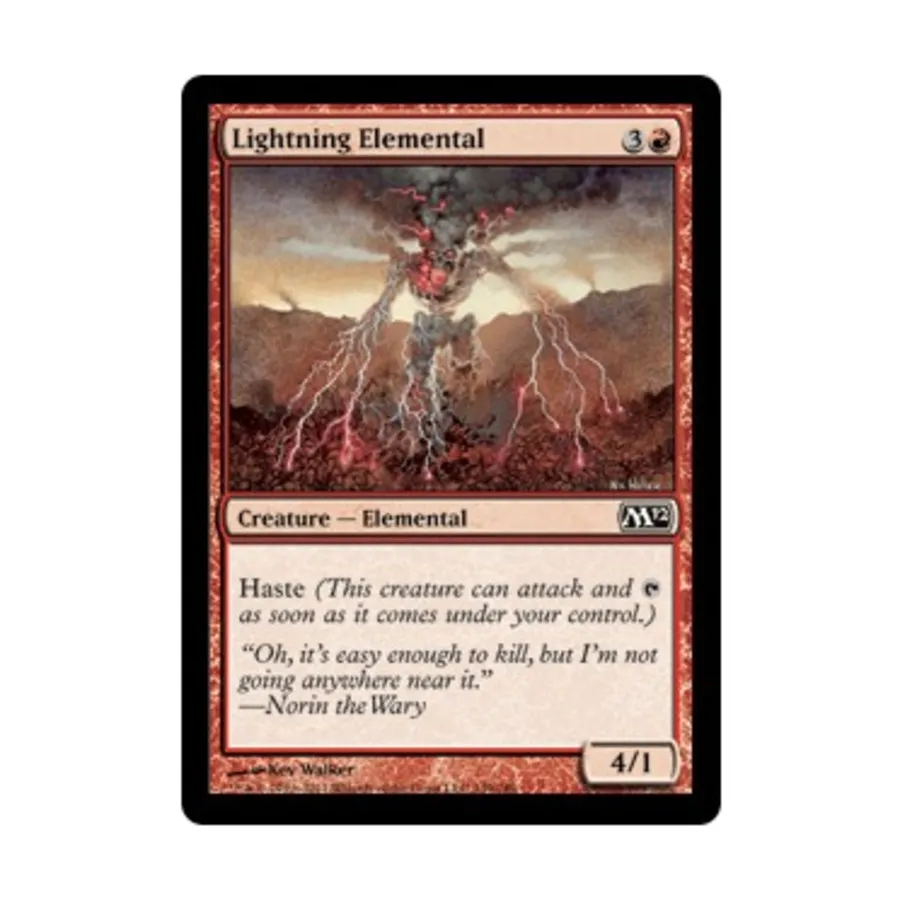 CCG Элементаль молнии (С), MTG - Magic 2012
CCG Элементаль молнии (С), MTG - Magic 2012