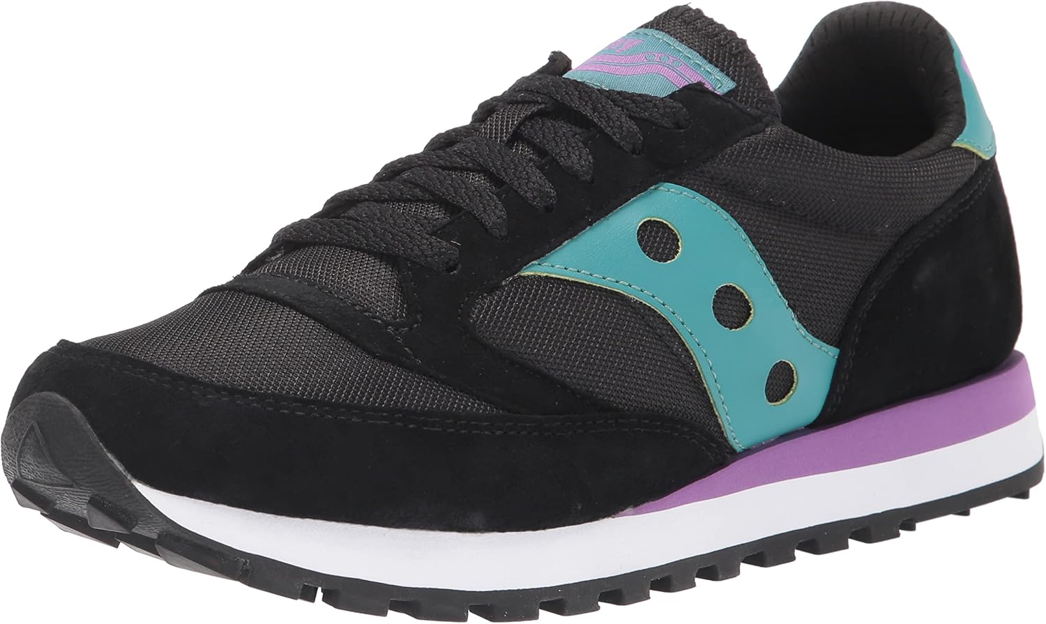 Кроссовки Saucony Unisex Jazz 81, черный/бирюзовый
Кроссовки Saucony Unisex Jazz 81, черный/бирюзовый