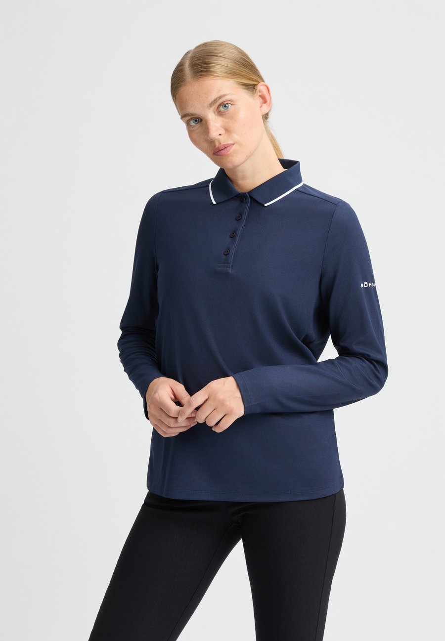 Поло Röhnisch MIRIAM LONG SLEEVE, Navy/Dark Blue
Поло Röhnisch MIRIAM LONG SLEEVE, Navy/Dark Blue