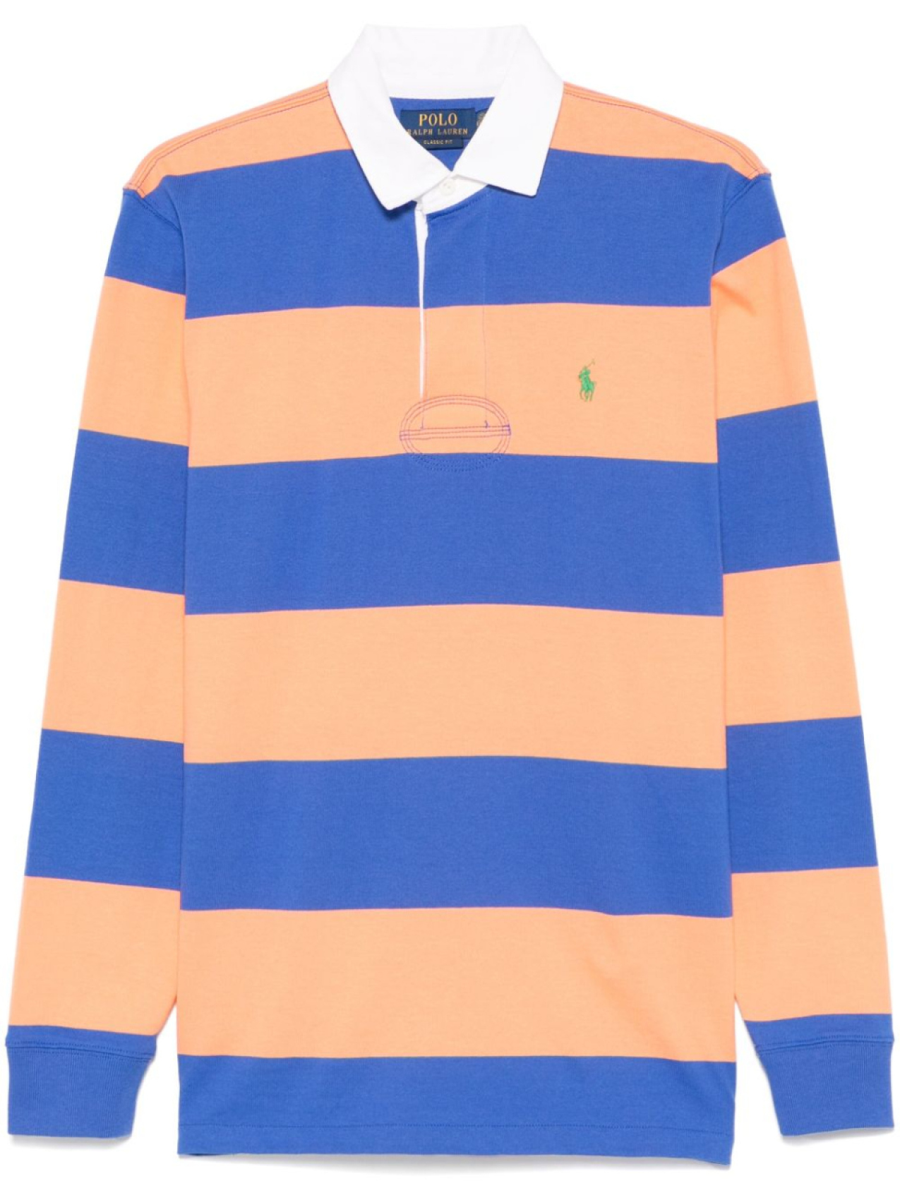 Polo Ralph Lauren рубашка поло в полоску, оранжевый
Polo Ralph Lauren рубашка поло в полоску, оранжевый