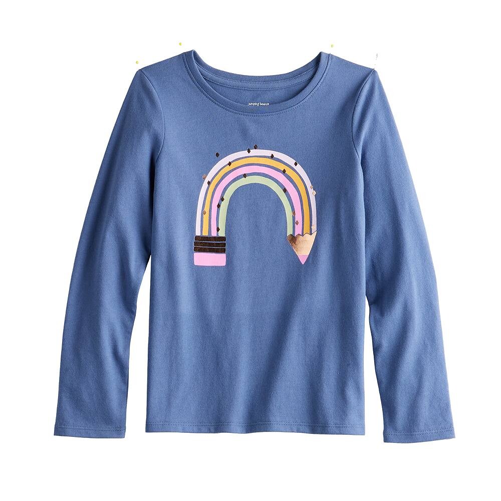 Футболка Jumping Beans с длинными рукавами и рисунком для девочек 4–12 лет, цвет Purple Unicorn
Футболка Jumping Beans с длинными рукавами и рисунком для девочек 4–12 лет, цвет Purple Unicorn