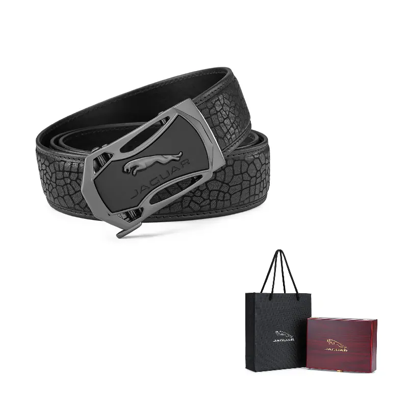 JAGUAR Кожаный ремень мужской, Black
JAGUAR Кожаный ремень мужской, Black
