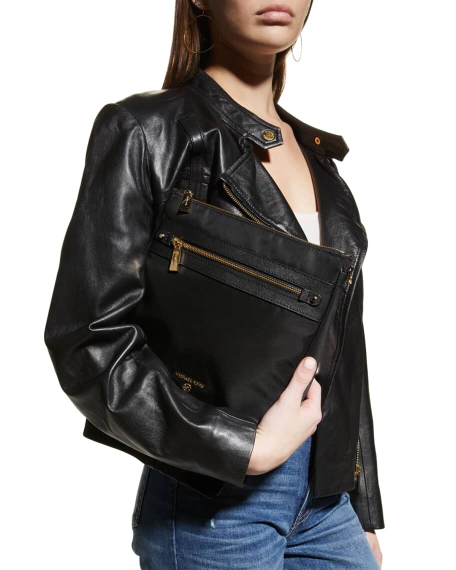 Нейлоновая сумка через плечо с молнией North-South MICHAEL Michael Kors
Нейлоновая сумка через плечо с молнией North-South MICHAEL Michael Kors