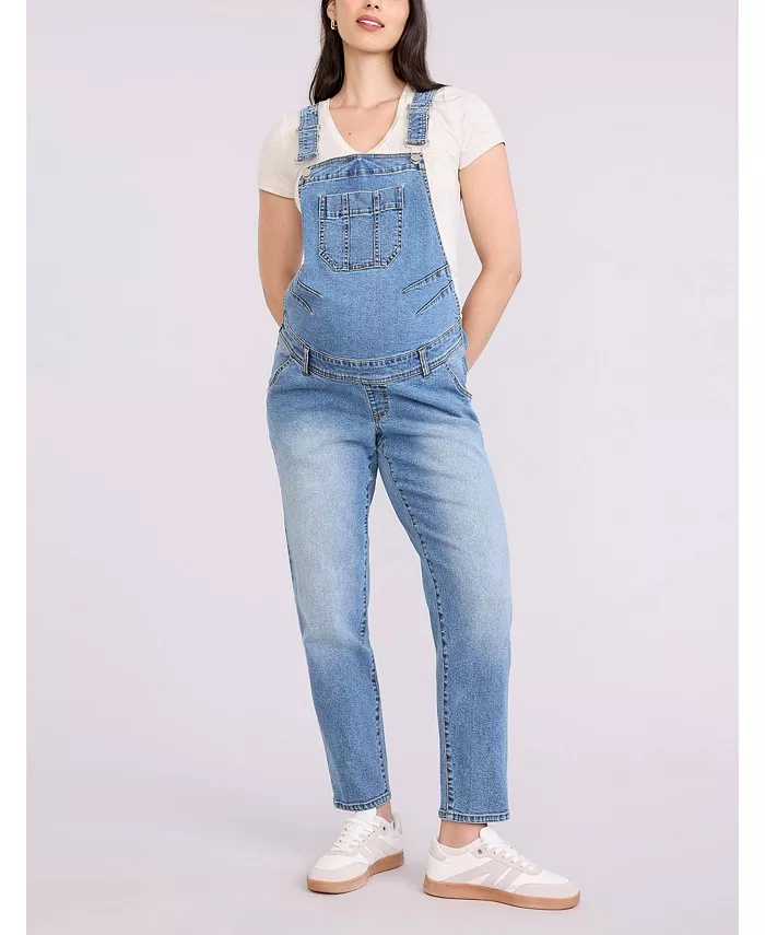 Женский джинсовый комбинезон свободного кроя для беременных - Motherhood Maternity, синий
Женский джинсовый комбинезон свободного кроя для беременных - Motherhood Maternity, синий