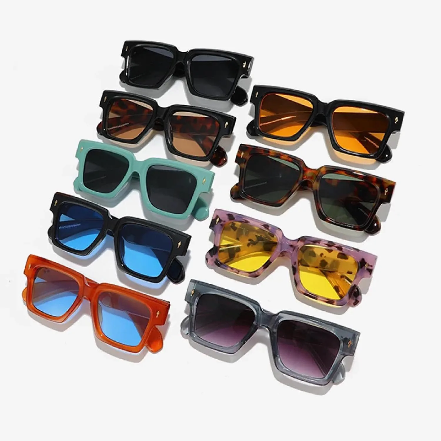 Солнцезащитные очки с защитой от УФ-излучения UV400 | Rivet Punk | Для женщин и мужчин, для занятий спортом на открытом воздухе и вождения DSVIGF, Black Yellow
Солнцезащитные очки с защитой от УФ-излучения UV400 | Rivet Punk | Для женщин и мужчин, для занятий спортом на открытом воздухе и вождения DSVIGF, Black Yellow