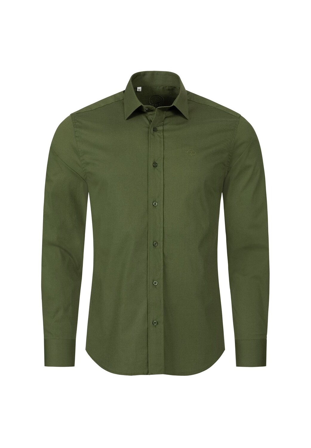 Рубашка с воротником «Кент», приталенного кроя INDUMENTUM, хаки
Рубашка с воротником «Кент», приталенного кроя INDUMENTUM, хаки