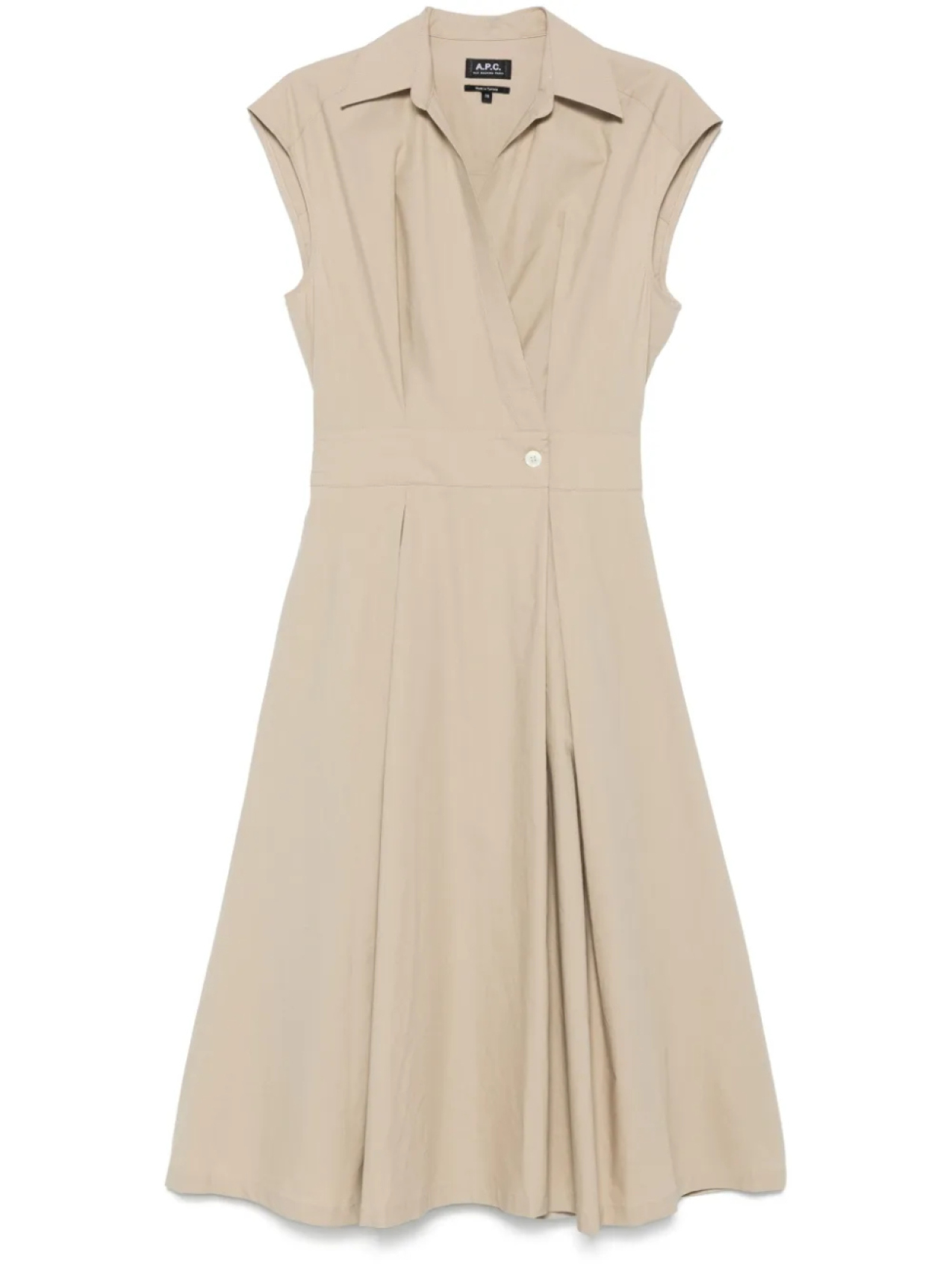 A.P.C. платье миди Athena, нейтральный
A.P.C. платье миди Athena, нейтральный