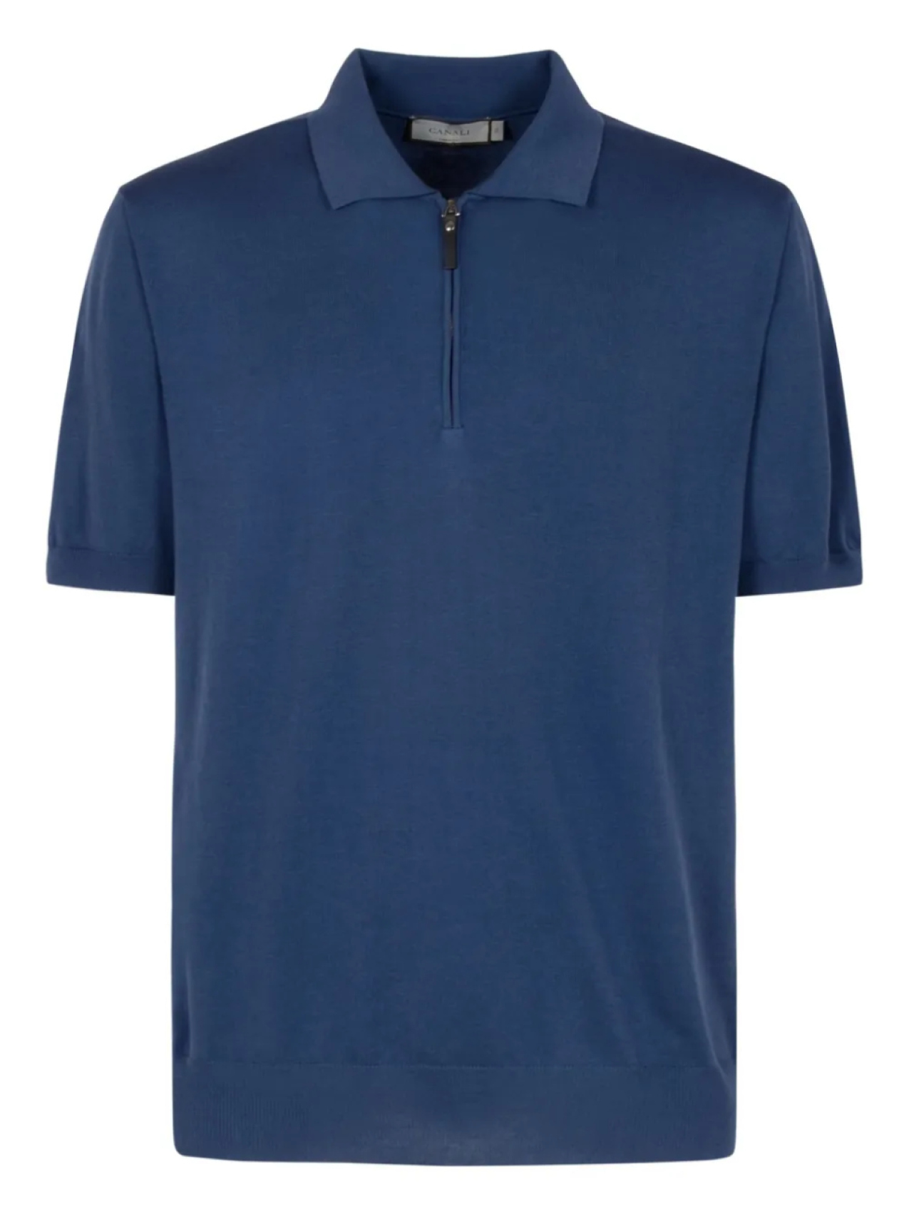 Рубашка поло с воротником на молнии Canali, синий
Рубашка поло с воротником на молнии Canali, синий