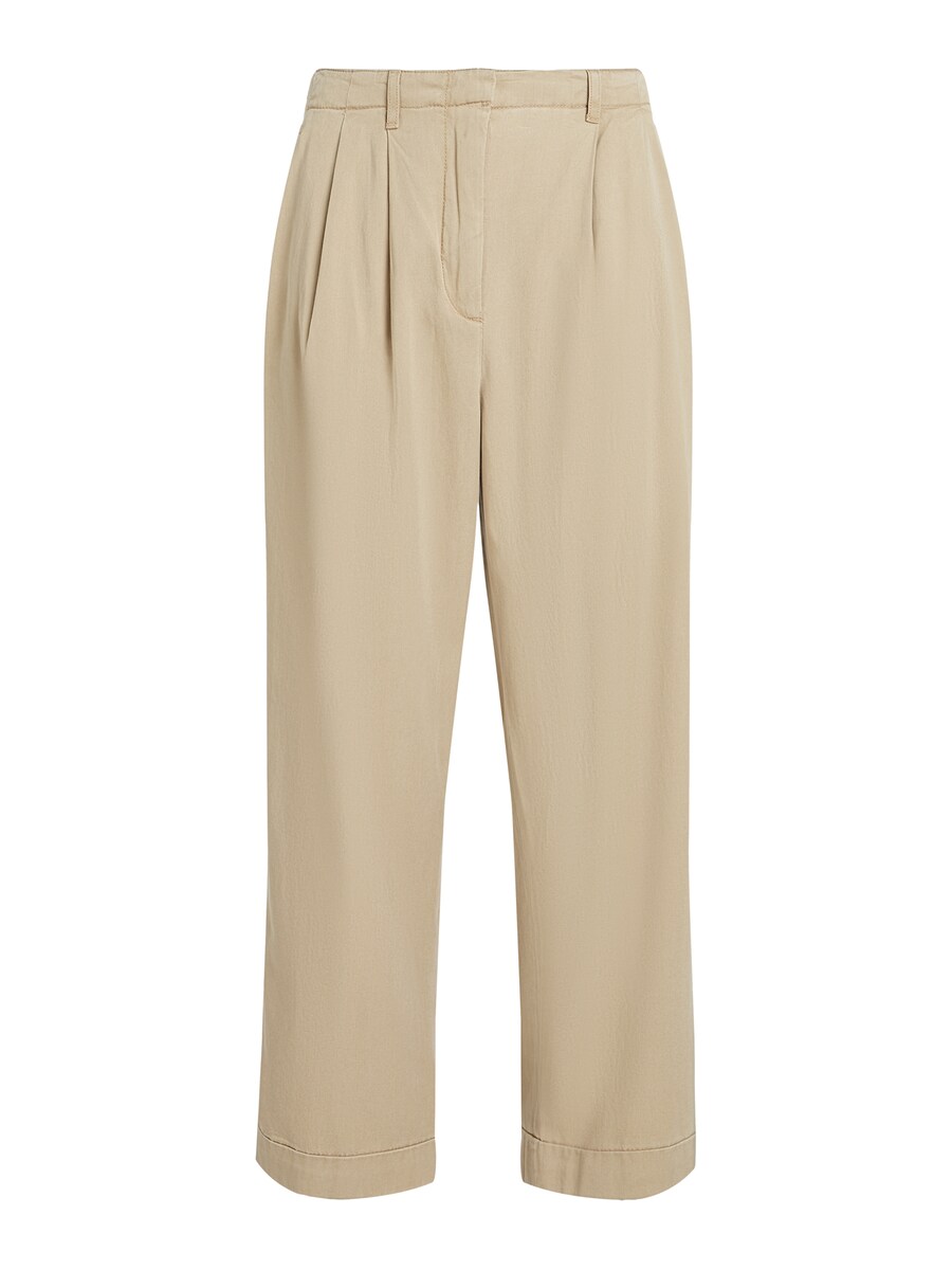 Брюки свободного кроя со складкой спереди TOMMY HILFIGER, бежевый
Брюки свободного кроя со складкой спереди TOMMY HILFIGER, бежевый