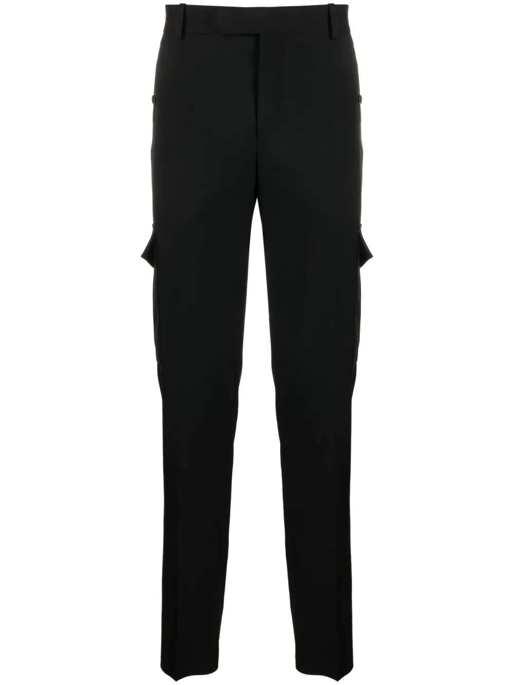 Зауженные брюки карго Alexander McQueen, черный
Зауженные брюки карго Alexander McQueen, черный