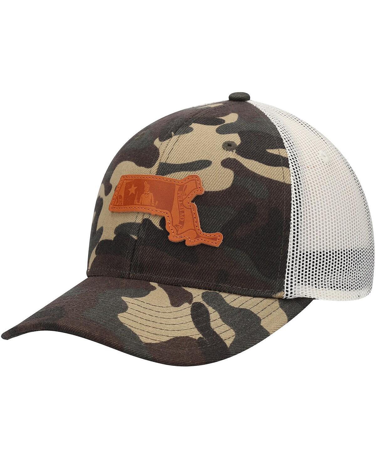 Мужская камуфляжная кепка Snapback с нашивкой штата Массачусетс Icon Woodland State Local Crowns
Мужская камуфляжная кепка Snapback с нашивкой штата Массачусетс Icon Woodland State Local Crowns