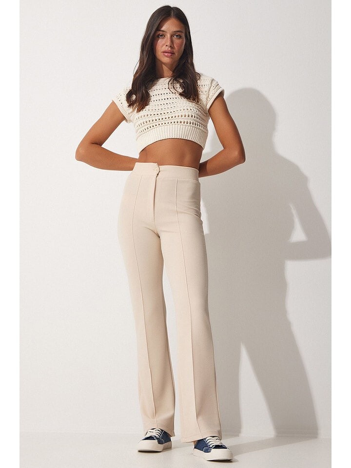 Тканевые брюки Happiness Istanbul Hose Happiness Istanbul, кремовый
Тканевые брюки Happiness Istanbul Hose Happiness Istanbul, кремовый