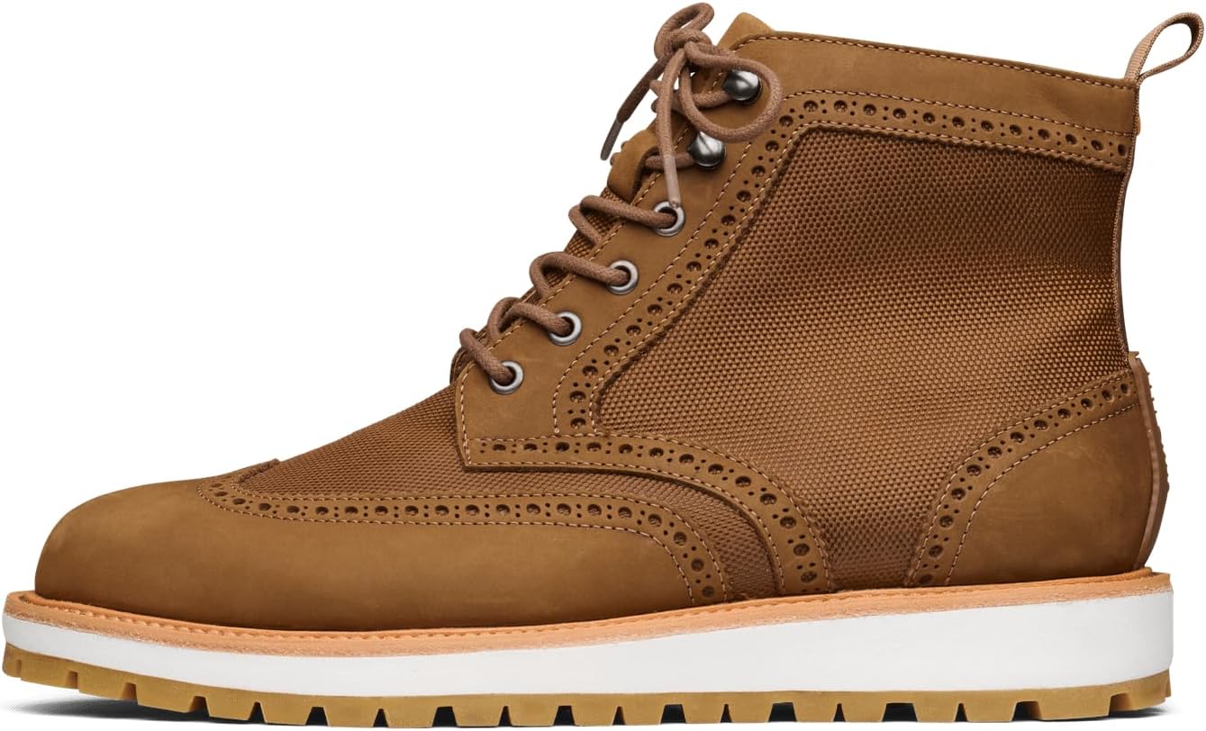 Мужские ботинки SWIMS Vigo Wingtip Brogue, роскошная водоотталкивающая кожа и нейлон, эспрессо
Мужские ботинки SWIMS Vigo Wingtip Brogue, роскошная водоотталкивающая кожа и нейлон, эспрессо