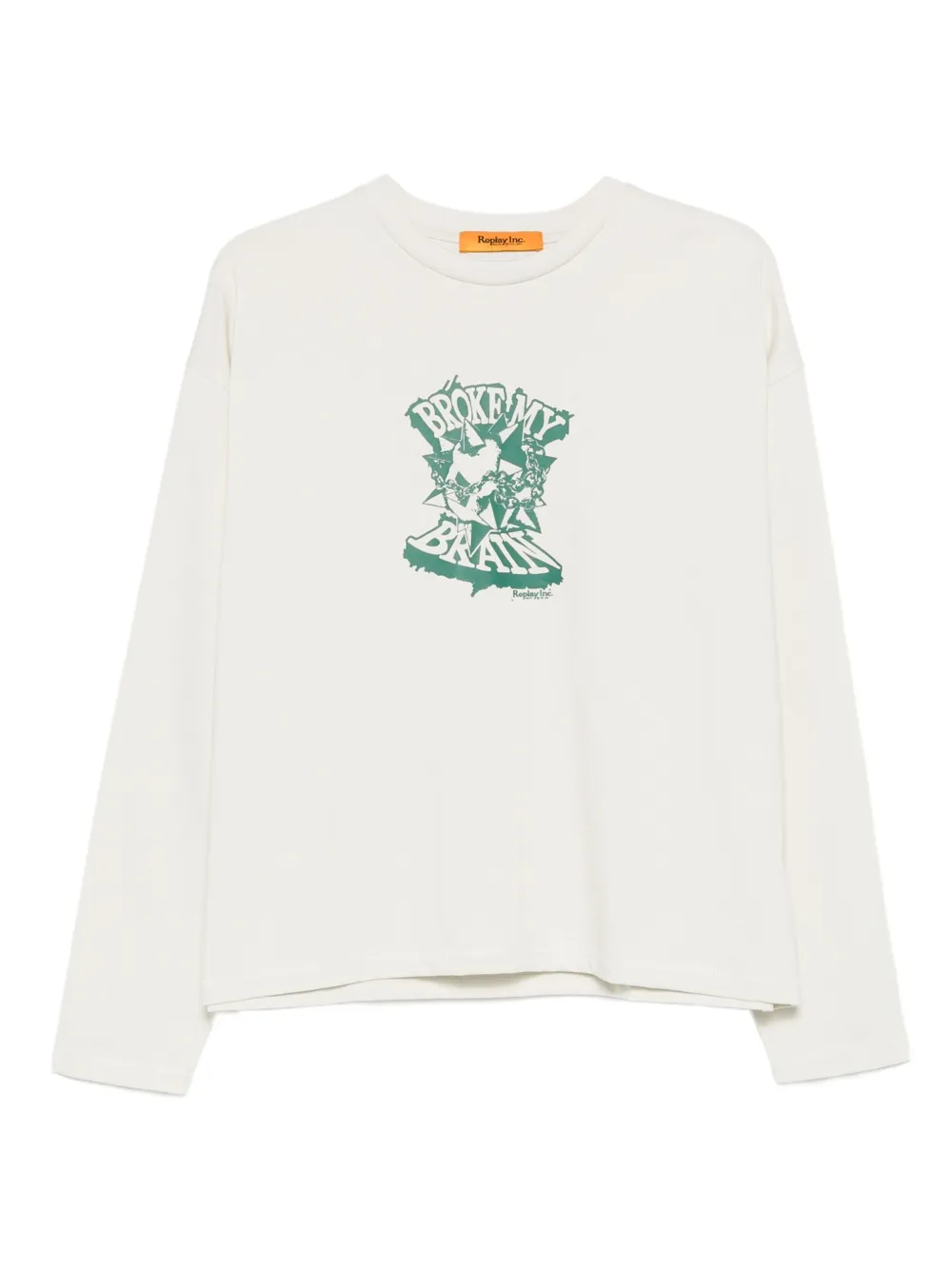 Футболка с графичным принтом Replay, белый
Футболка с графичным принтом Replay, белый