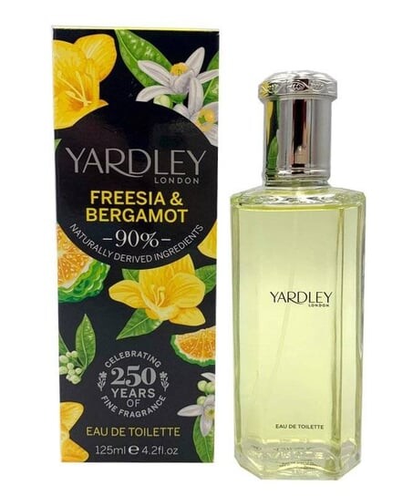 Туалетная вода, 125 мл Yardley, London Freesia & Bergamot
Туалетная вода, 125 мл Yardley, London Freesia & Bergamot
