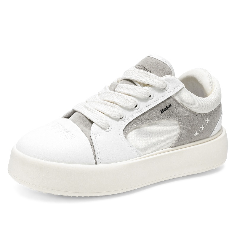 BAKE Кроссовки для скейтбординга с противоскользящим эффектом, увеличивающие рост, мужские, белые
BAKE Кроссовки для скейтбординга с противоскользящим эффектом, увеличивающие рост, мужские, белые