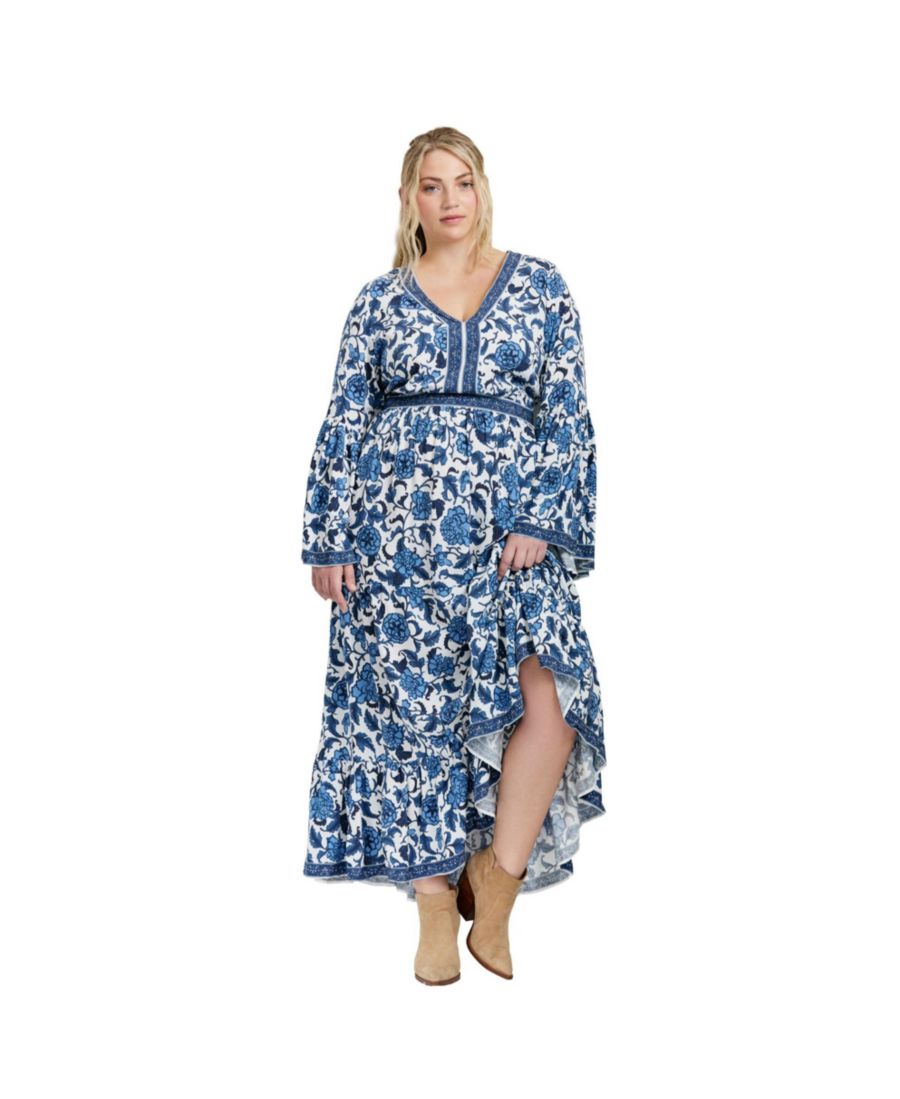 Женское длинное платье Arlo с рукавами-колоколами AVENUE, Blue moon
Женское длинное платье Arlo с рукавами-колоколами AVENUE, Blue moon