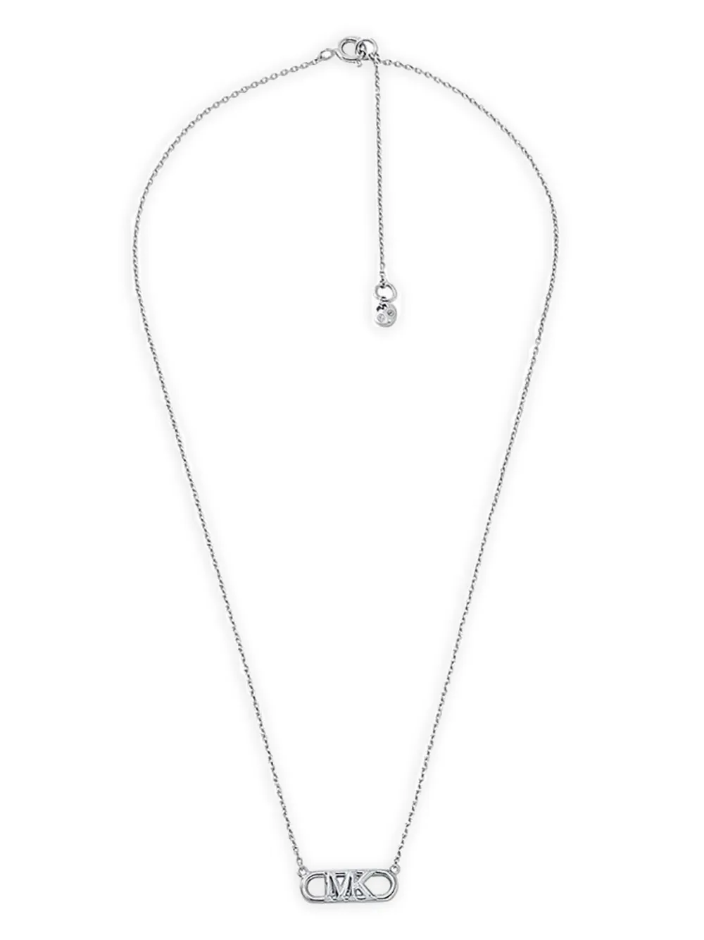 Колье с подвеской-логотипом MICHAEL KORS, серебряный 
Колье с подвеской-логотипом MICHAEL KORS, серебряный