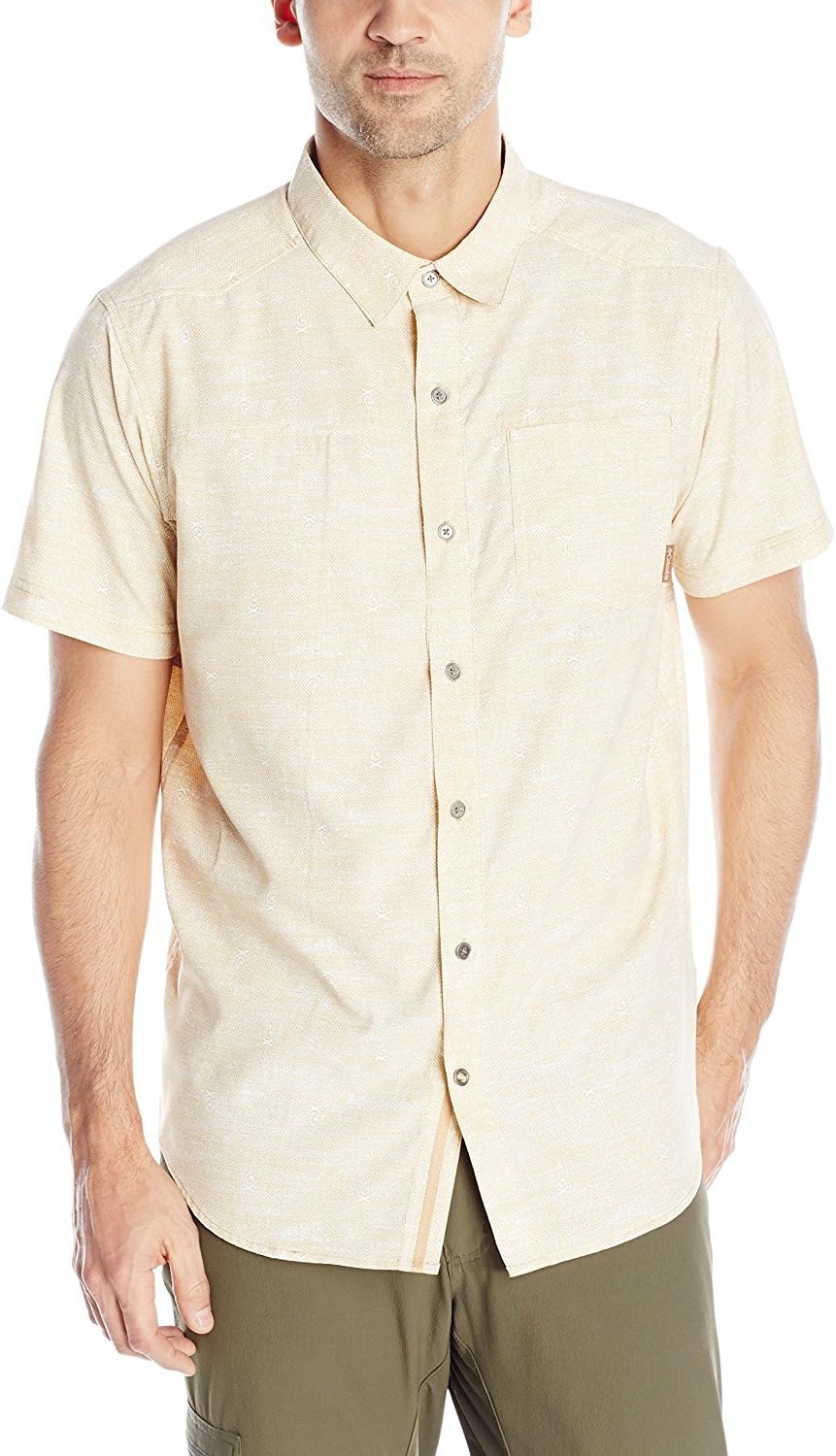 Мужская рубашка Columbia Pilsner Peak Print с коротким рукавом, Lion Campfire Print
Мужская рубашка Columbia Pilsner Peak Print с коротким рукавом, Lion Campfire Print