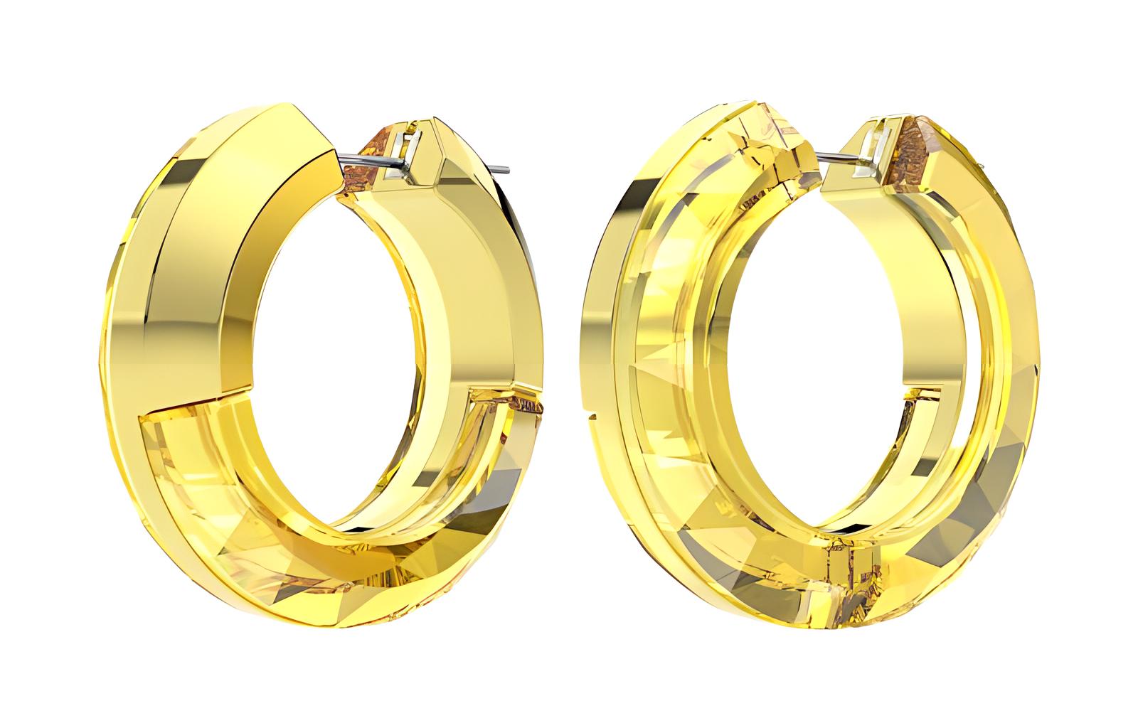 Люрекс серьги-кольца Chunky Swarovski, золото
Люрекс серьги-кольца Chunky Swarovski, золото