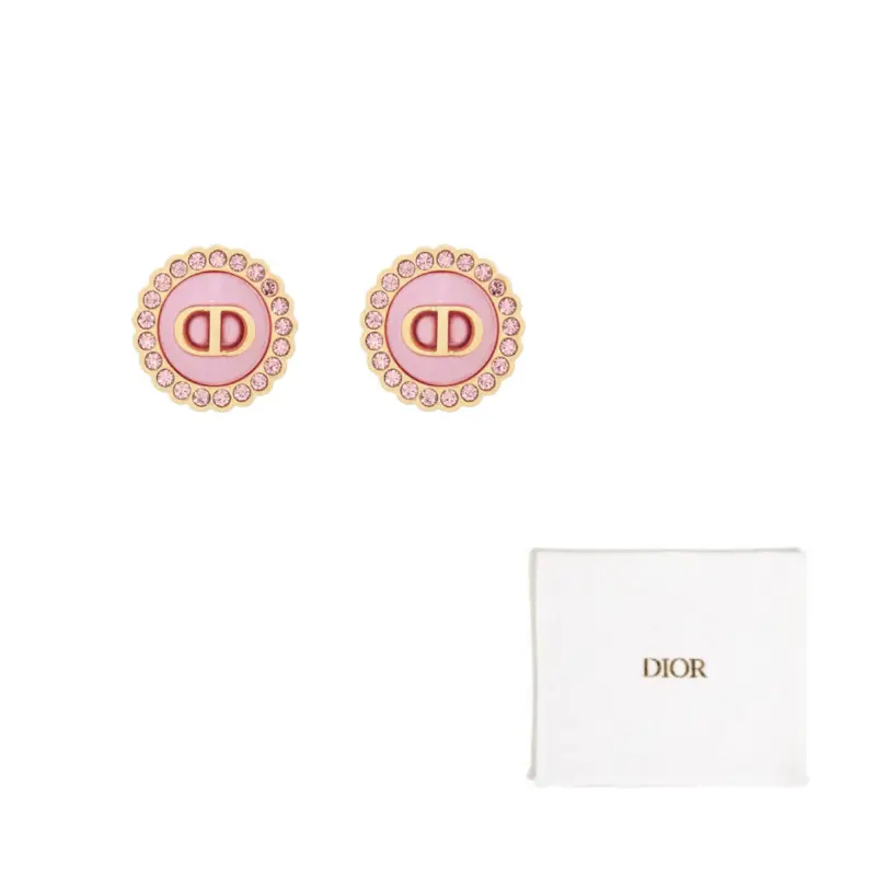 Dior Серьги из металла с кристаллами, розовые, женские
Dior Серьги из металла с кристаллами, розовые, женские