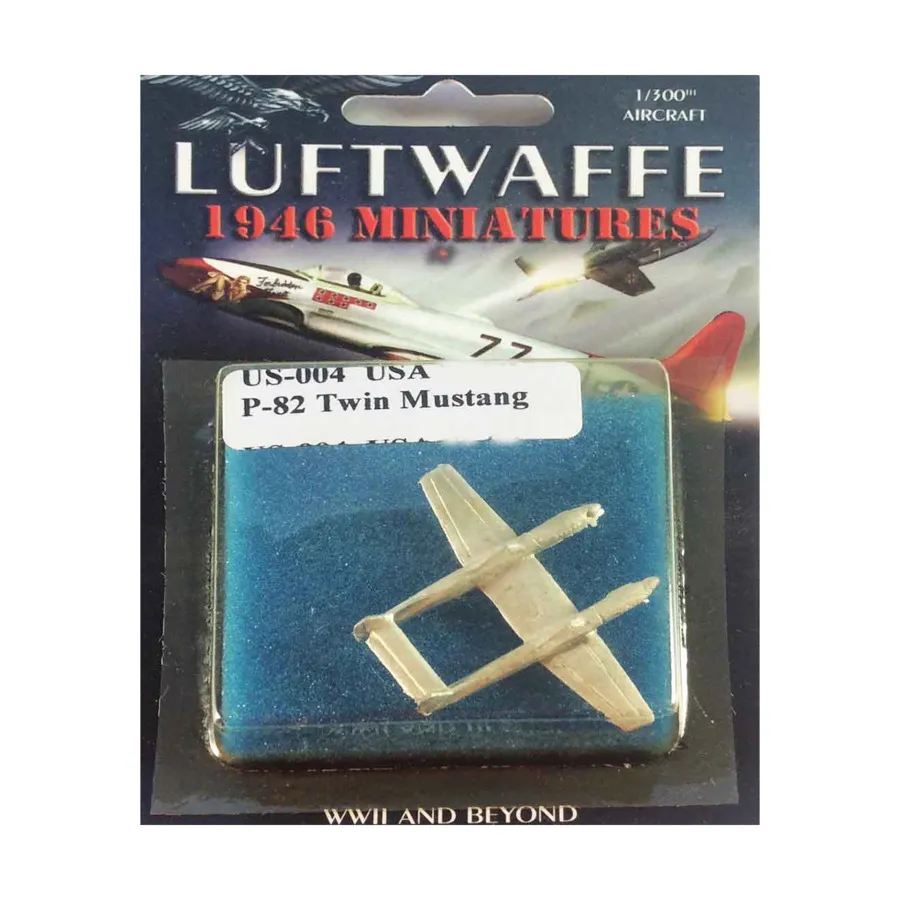 P-82 Твин Мустанг, Luftwaffe 1946 Miniatures - United States (1:300)
P-82 Твин Мустанг, Luftwaffe 1946 Miniatures - United States (1:300)