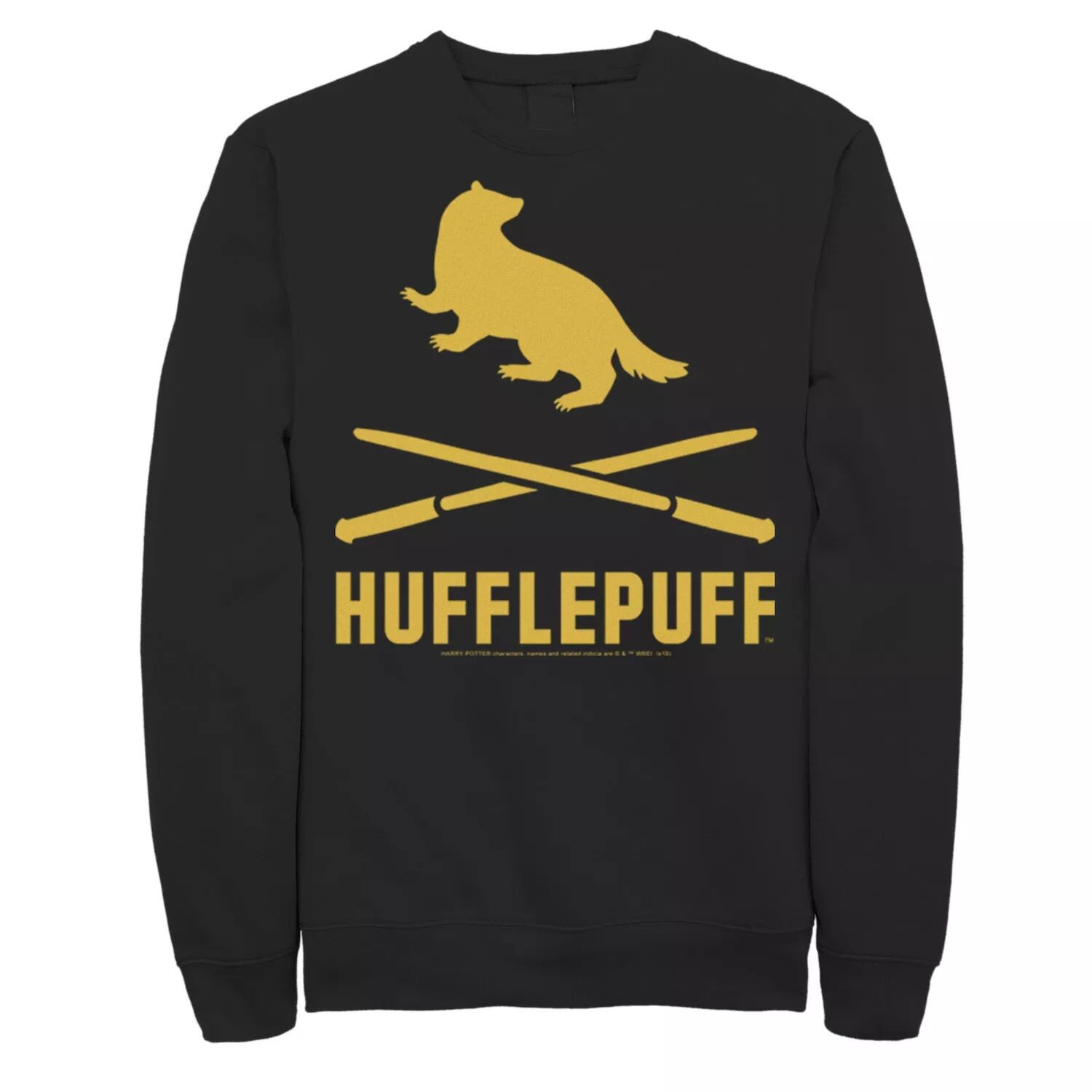 Мужской свитшот с логотипом «Гарри Поттер Хаффлпафф» и скрещенными палочками Harry Potter
Мужской свитшот с логотипом «Гарри Поттер Хаффлпафф» и скрещенными палочками Harry Potter