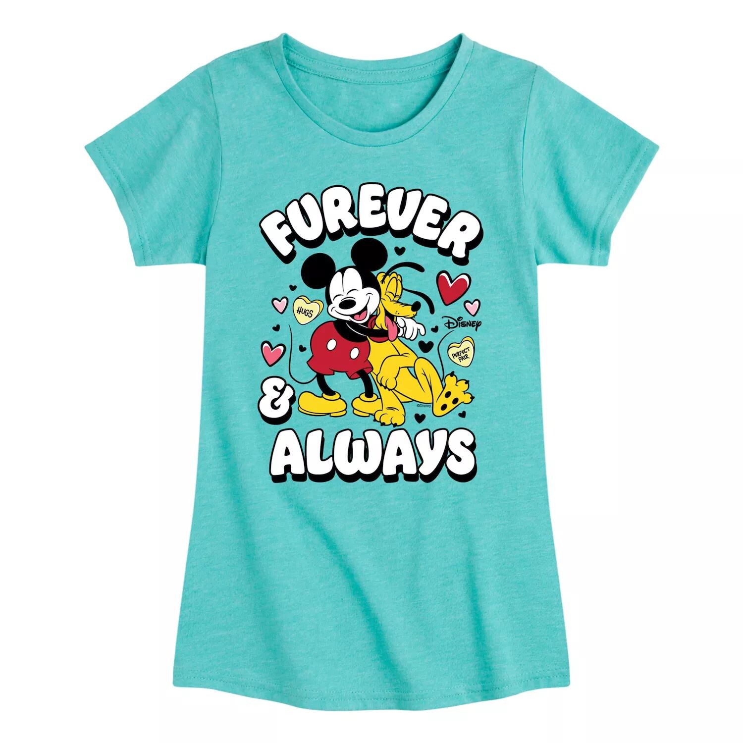 Футболка с рисунком Микки Мауса для девочек 7–16 лет Disney's Furever And Always Pluto Licensed Character, синий
Футболка с рисунком Микки Мауса для девочек 7–16 лет Disney's Furever And Always Pluto Licensed Character, синий