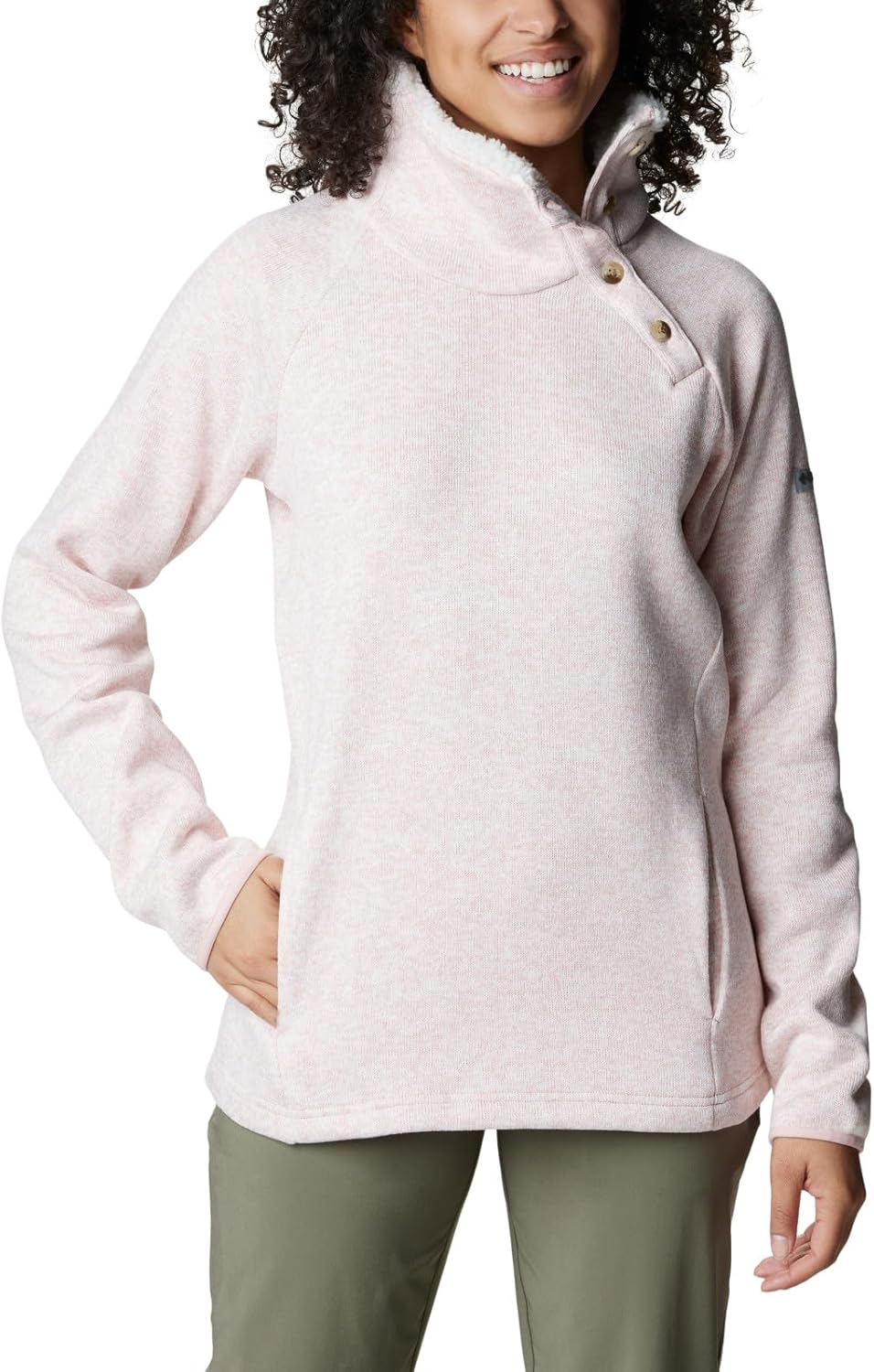Columbia женский свитер Sweater Weather Sherpa Hybrid Pullover, Dusty Pink Heather
Columbia женский свитер Sweater Weather Sherpa Hybrid Pullover, Dusty Pink Heather