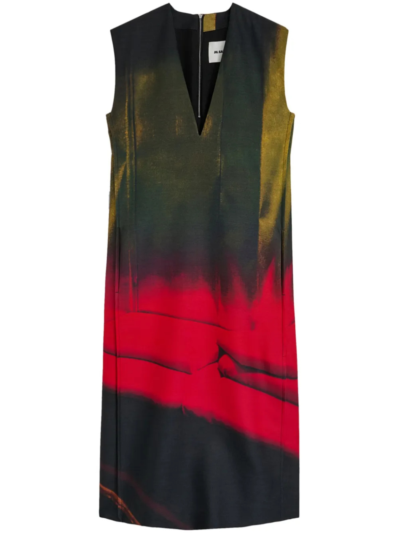 Платье миди с принтом Jil Sander, черный
Платье миди с принтом Jil Sander, черный