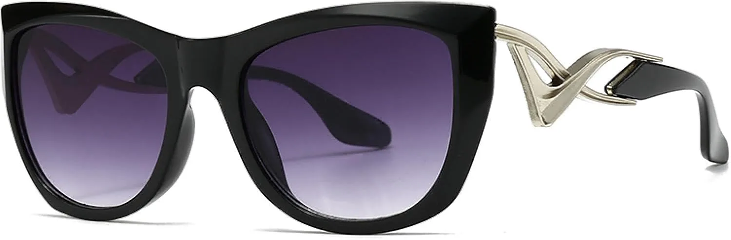 Популярные модные женские солнцезащитные очки «кошачий глаз» с металлическими дужками, очки для уличной фотографии, мужские солнцезащитные очки WNCKSQ, Coffee
Популярные модные женские солнцезащитные очки «кошачий глаз» с металлическими дужками, очки для уличной фотографии, мужские солнцезащитные очки WNCKSQ, Coffee