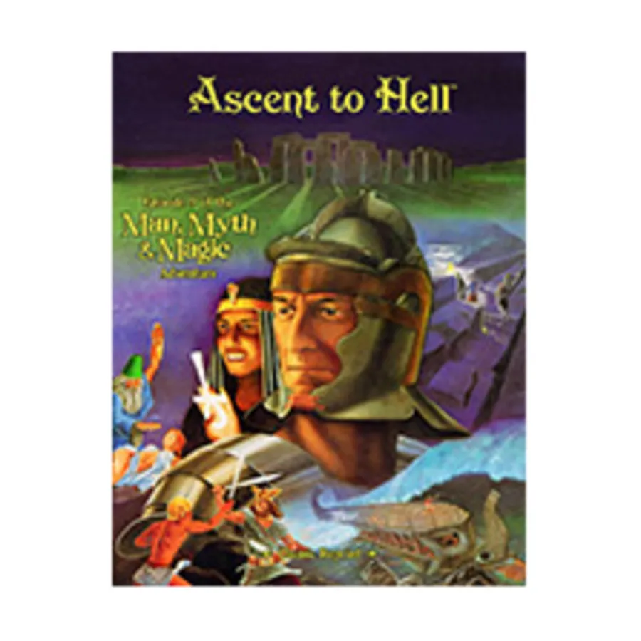 Man, Myth & Magic - Ascent to Hell (Classic Reprint), Roleplaying Games (Politically Incorrect Games/Precis Intermedia), мягкая обложка 
Man, Myth & Magic - Ascent to Hell (Classic Reprint), Roleplaying Games (Politically Incorrect Games/Precis Intermedia), мягкая обложка