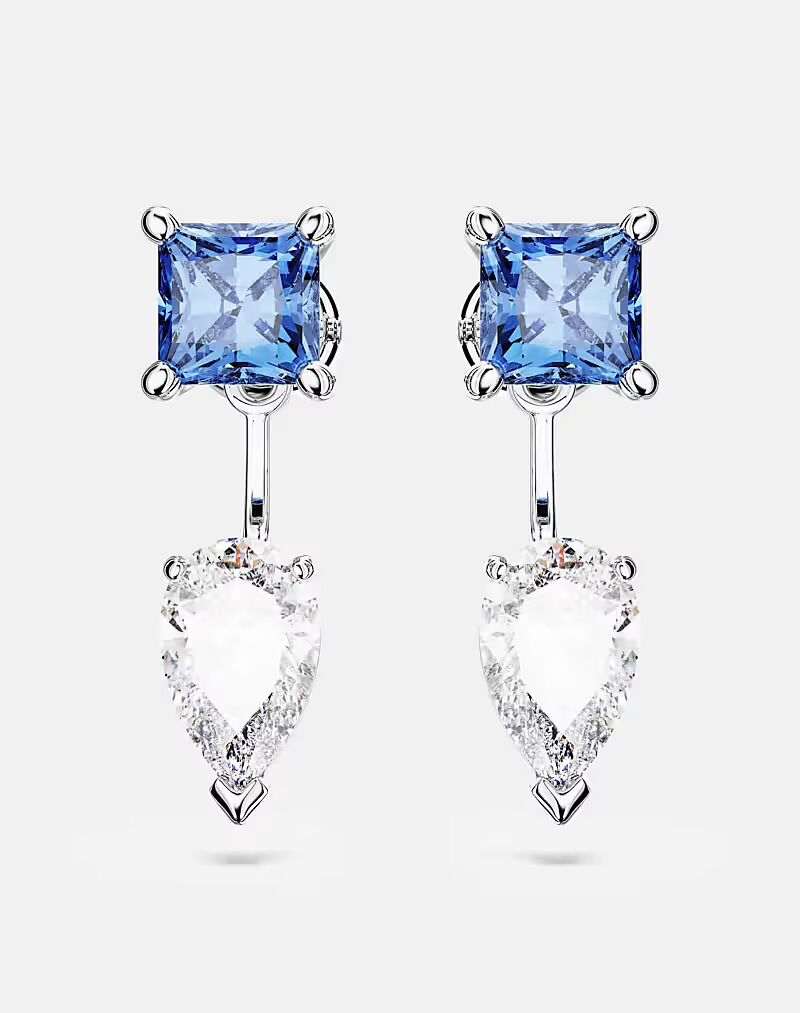 Серьги Mesmera с родиевым покрытием синего цвета Swarovski
Серьги Mesmera с родиевым покрытием синего цвета Swarovski