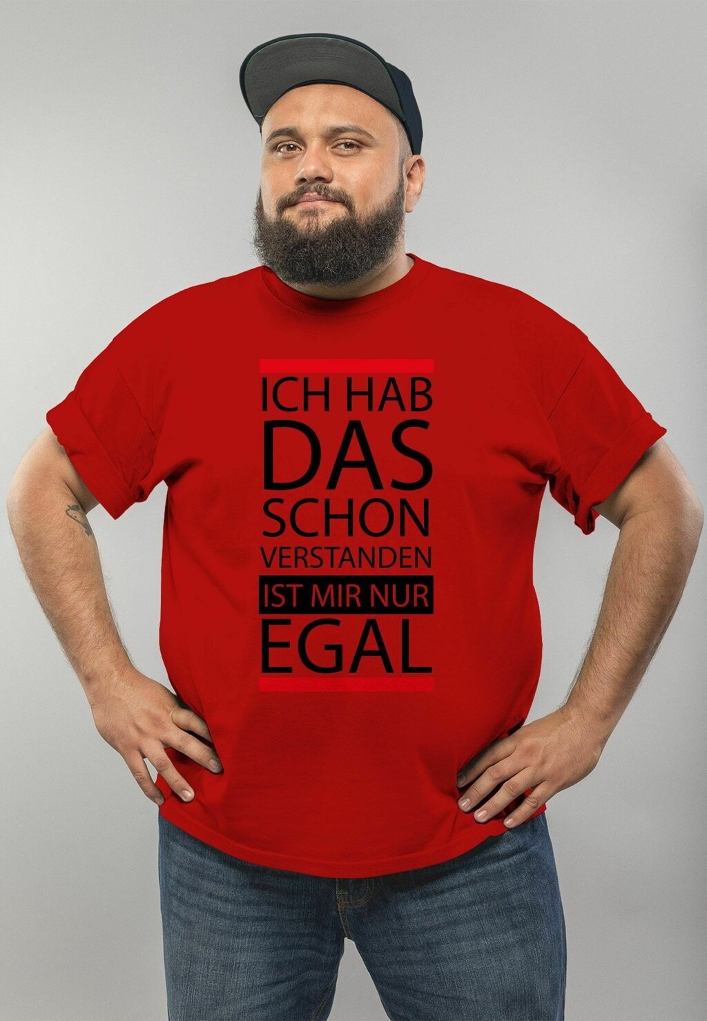 Футболка с принтом ICH HAB DAS SCHON VERSTANDEN IST MIR NUR EGAL Moonworks, цвет rot
Футболка с принтом ICH HAB DAS SCHON VERSTANDEN IST MIR NUR EGAL Moonworks, цвет rot