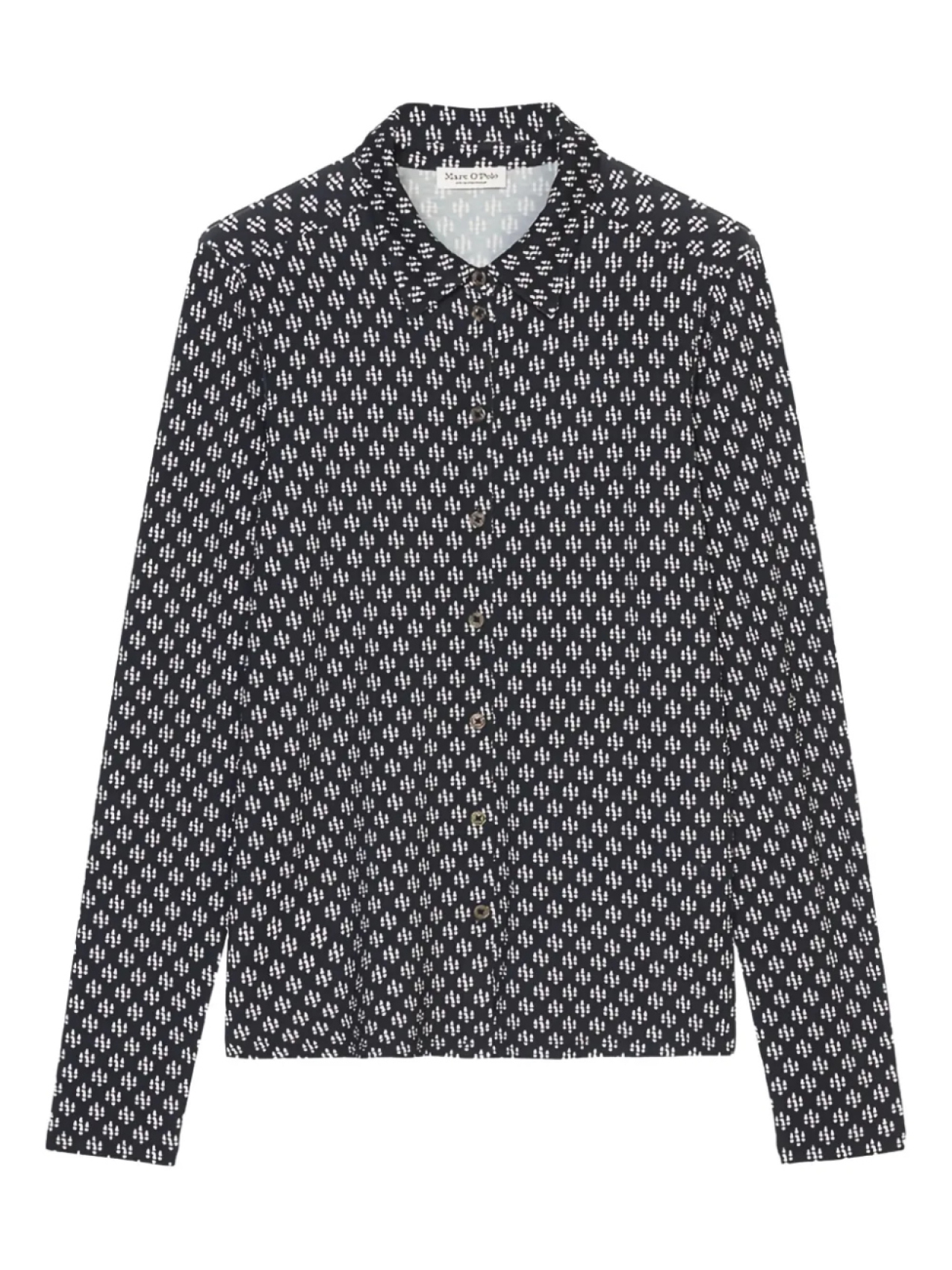 Marc O'Polo рубашка с геометричным принтом, синий
Marc O'Polo рубашка с геометричным принтом, синий