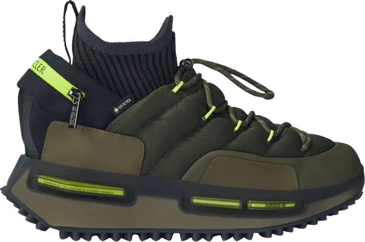 Кроссовки Moncler x NMD_S1 GORE-TEX 'The Art of Exploration - Olive Strata', зеленый
Кроссовки Moncler x NMD_S1 GORE-TEX 'The Art of Exploration - Olive Strata', зеленый
