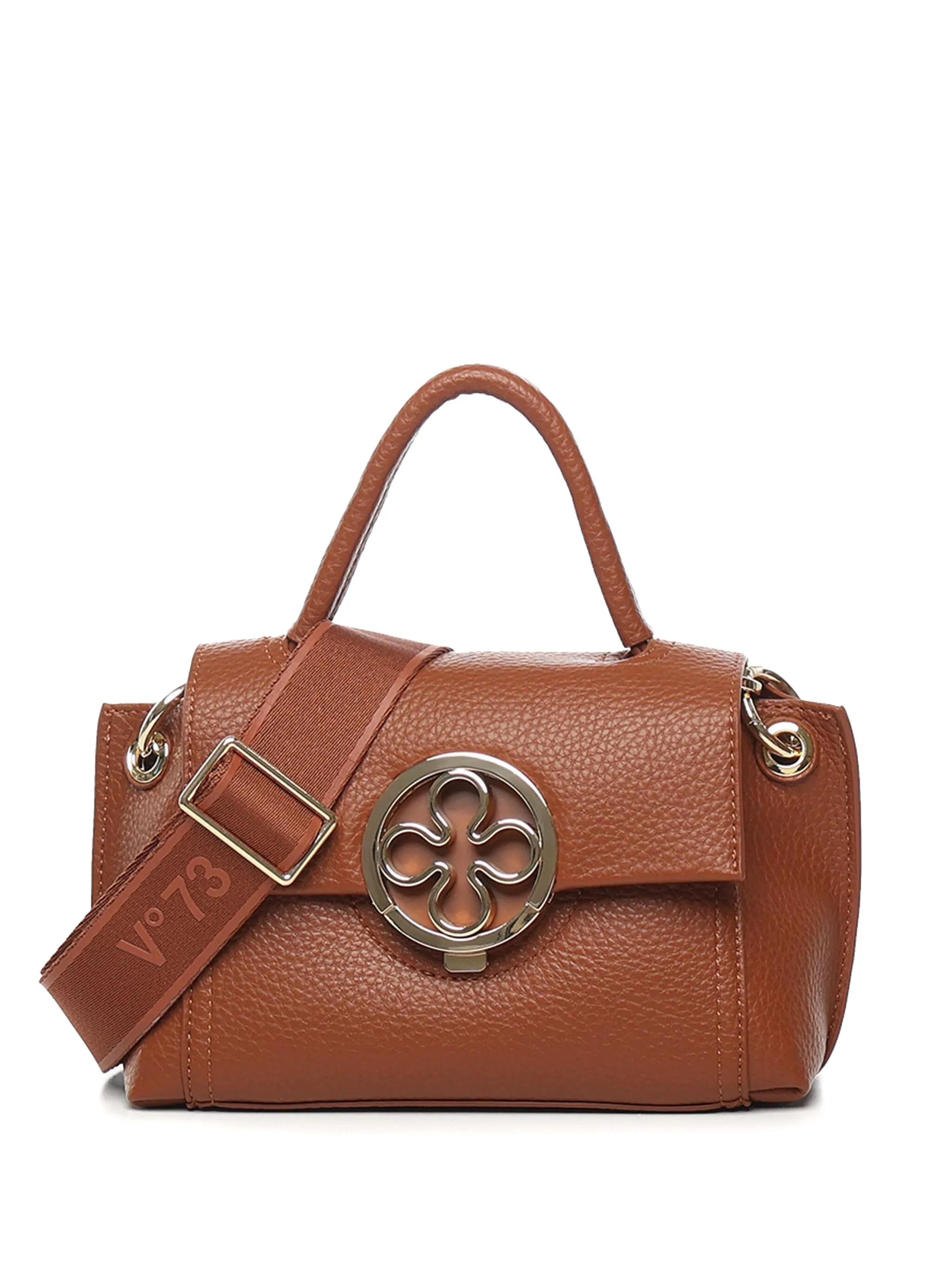 Сумка-тоут с цветочной аппликацией V°73, коричневый
Сумка-тоут с цветочной аппликацией V°73, коричневый