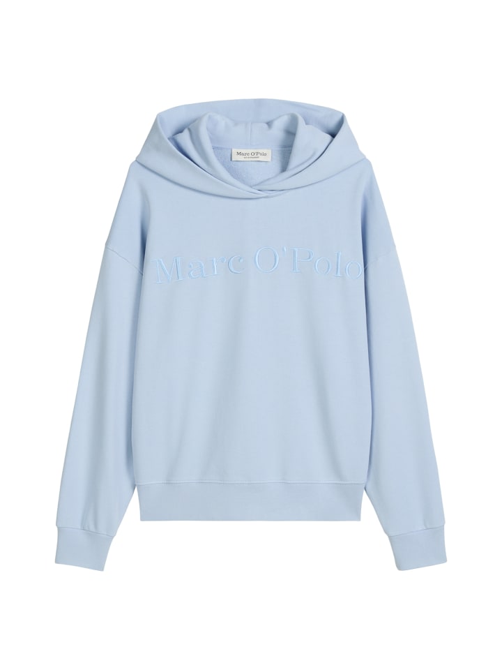 Marc O'Polo Толстовка с капюшоном и логотипом, свободного кроя, цвет Soft Sea
Marc O'Polo Толстовка с капюшоном и логотипом, свободного кроя, цвет Soft Sea