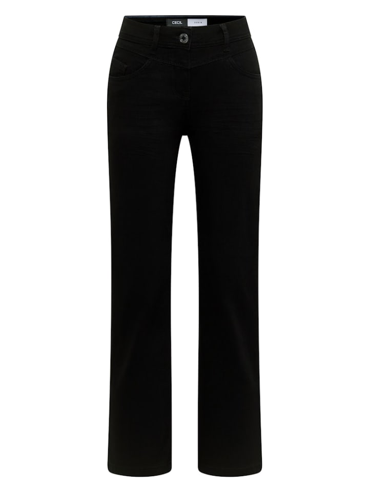 Джинсы Bootcut черного цвета Cecil
Джинсы Bootcut черного цвета Cecil
