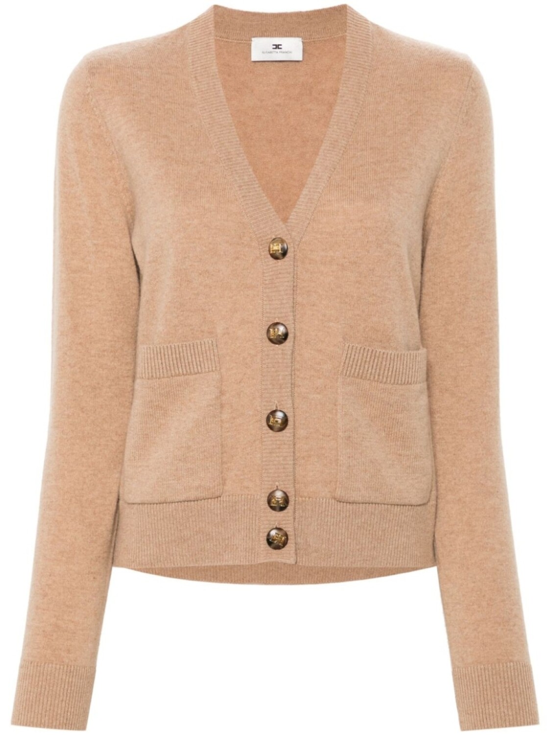 Elisabetta Franchi кардиган с V-образным вырезом, коричневый
Elisabetta Franchi кардиган с V-образным вырезом, коричневый