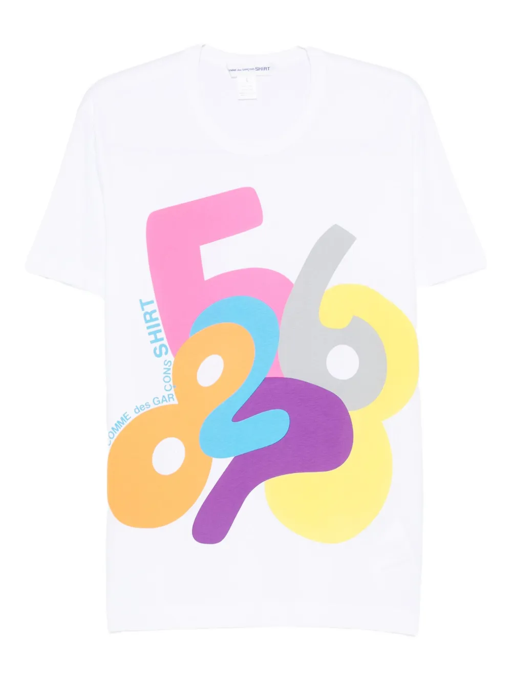 Футболка с цифровым принтом Comme Des Garçons Shirt, белый
Футболка с цифровым принтом Comme Des Garçons Shirt, белый