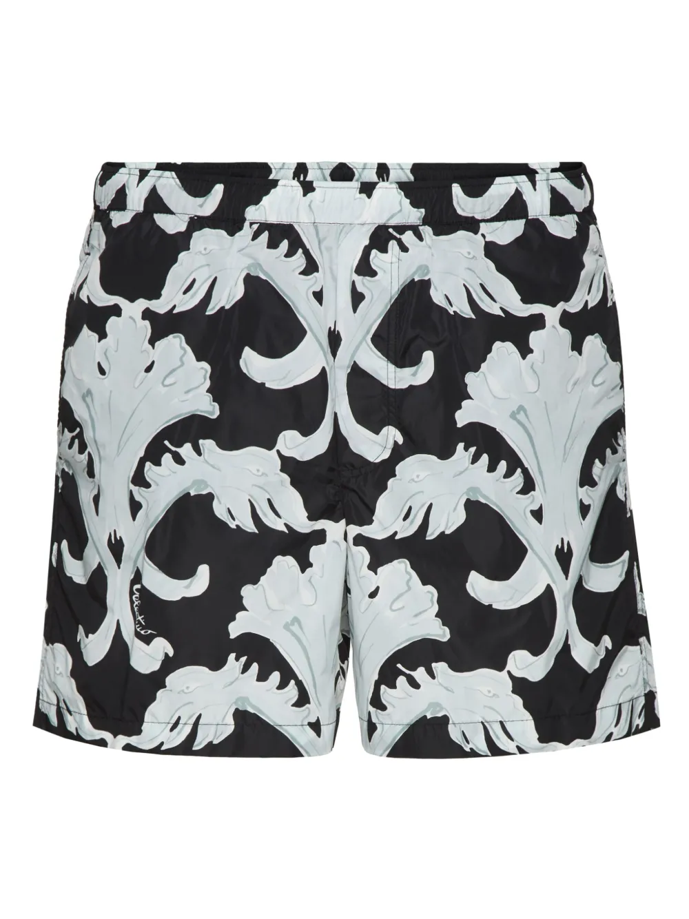 Плавки-шорты с эластичным поясом и абстрактным принтом Valentino Garavani, черный
Плавки-шорты с эластичным поясом и абстрактным принтом Valentino Garavani, черный