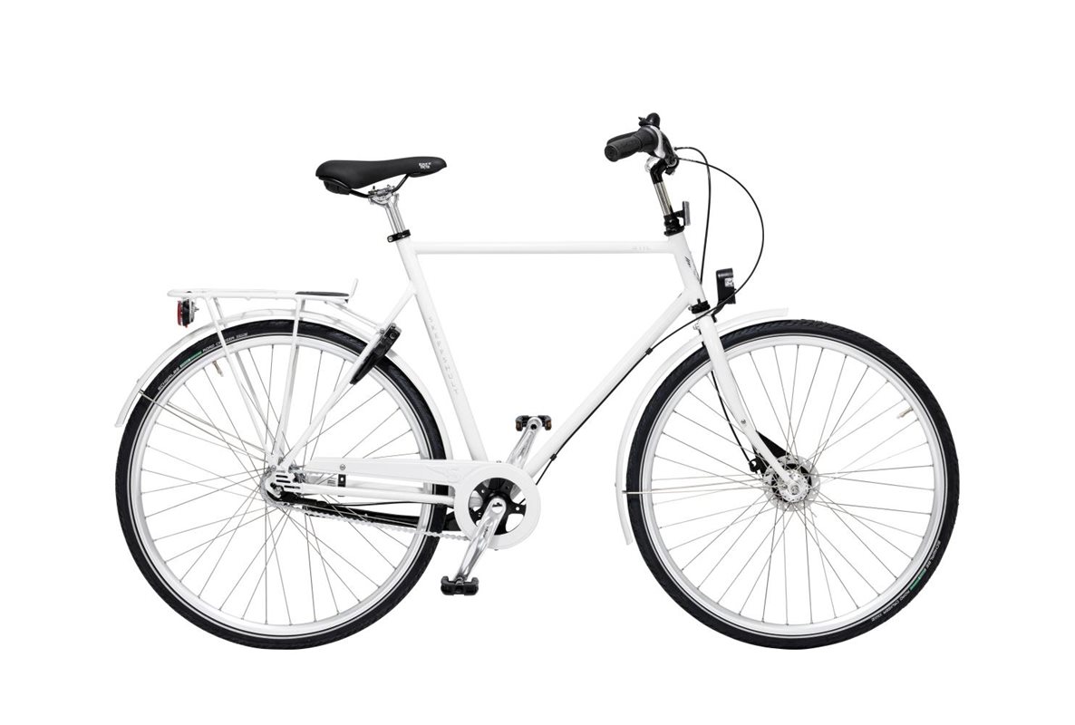 Мужской велосипед Skeppshult Stil 3-скоростной, белый 
Мужской велосипед Skeppshult Stil 3-скоростной, белый