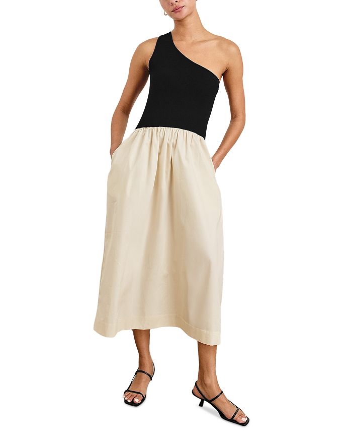 Платье Anita с одним плечом Rails, черный
Платье Anita с одним плечом Rails, черный