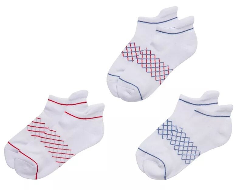 Набор из трех женских низких носков для гольфа WALTER HAGEN, мультиколор
Набор из трех женских низких носков для гольфа WALTER HAGEN, мультиколор