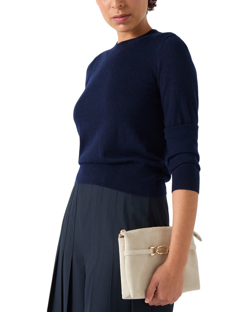 Эшли из шерсти и кашемира вязаный топ Lk Bennett, синий
Эшли из шерсти и кашемира вязаный топ Lk Bennett, синий