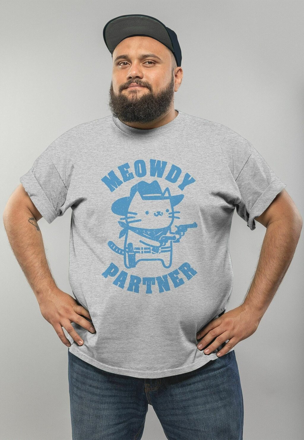 Футболка с принтом MEOWDY PARTNER MEME COWBOY KATZE LUSTIG INTERNET VIRAL FUN SPRUCH MoonWorks, серый
Футболка с принтом MEOWDY PARTNER MEME COWBOY KATZE LUSTIG INTERNET VIRAL FUN SPRUCH MoonWorks, серый