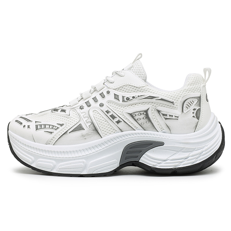 Низкие массивные кроссовки мужские Colorful Creations, White
Низкие массивные кроссовки мужские Colorful Creations, White