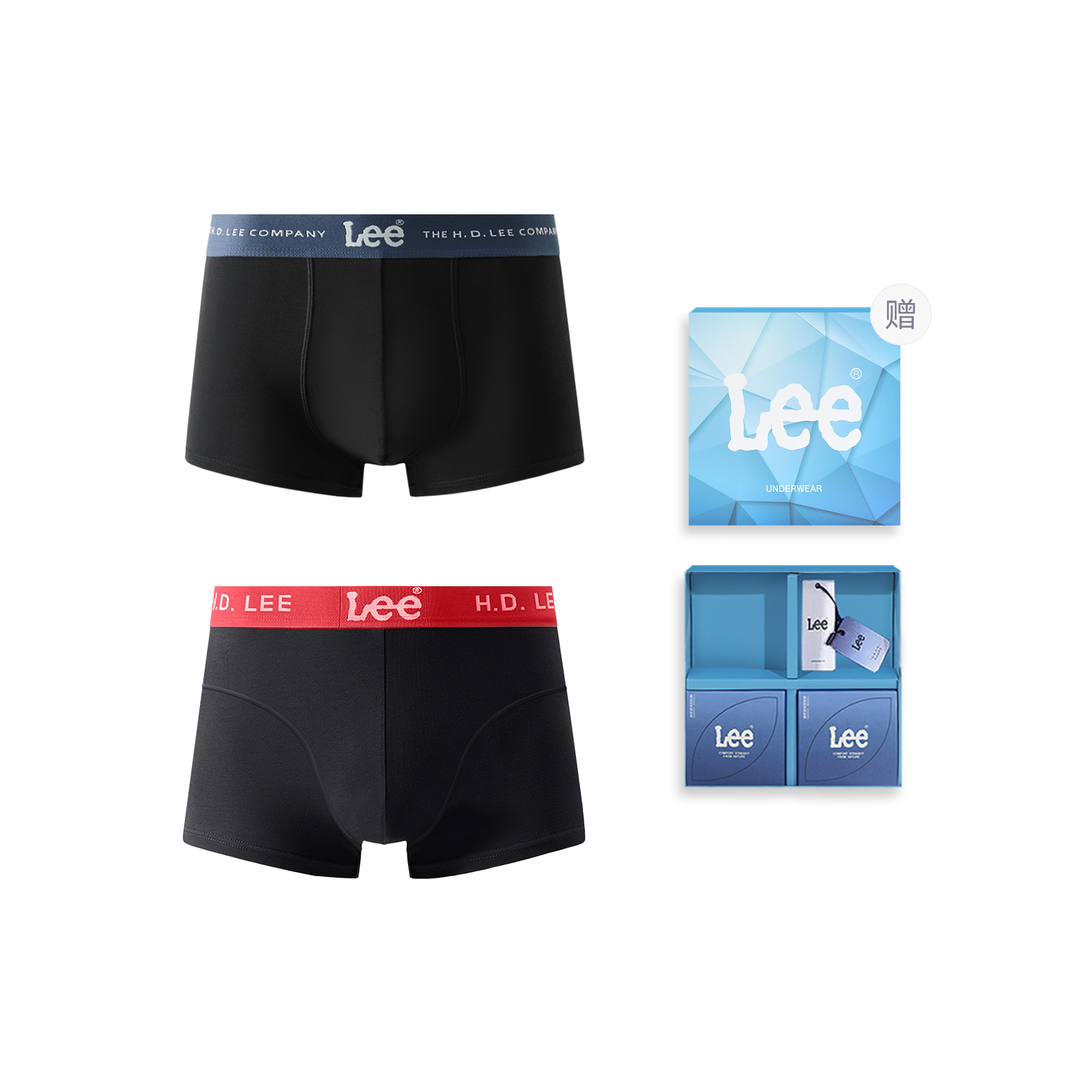 Lee Подарочный набор мужского белья Brilliant, 2 шт
Lee Подарочный набор мужского белья Brilliant, 2 шт