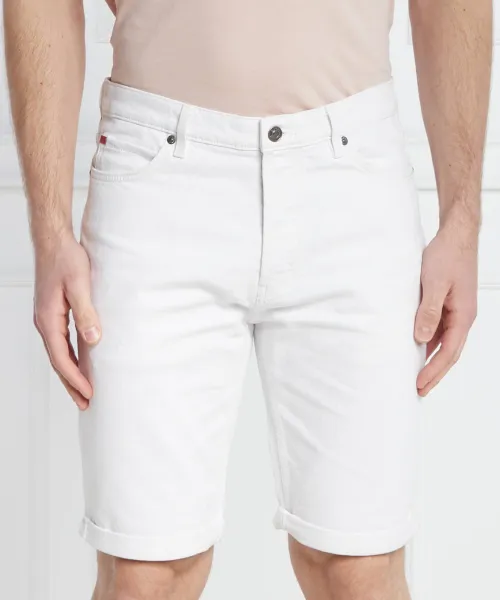 Джинсовые шорты Tapered fit Hugo, белый
Джинсовые шорты Tapered fit Hugo, белый